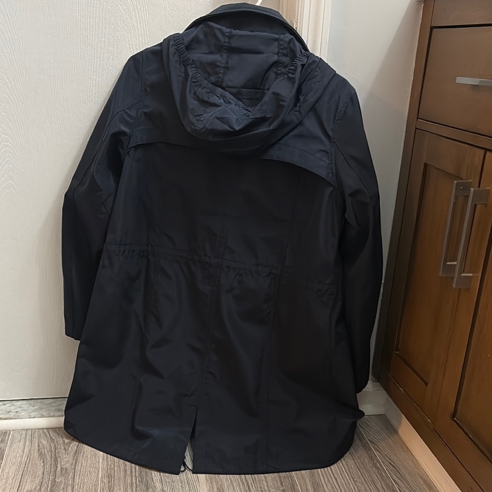 Mondetta Navy Blue Hooded Raincoat - Picture 3 of 5